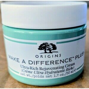 Origins MAKE A DIFFERENCE PLUS+ ULTRA-RICH Rejuvenating CREAM RARE/ No Box